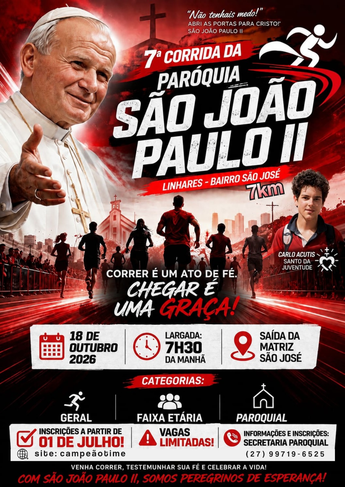 7ª CORRIDA SÃO JOÃO PAULO ll