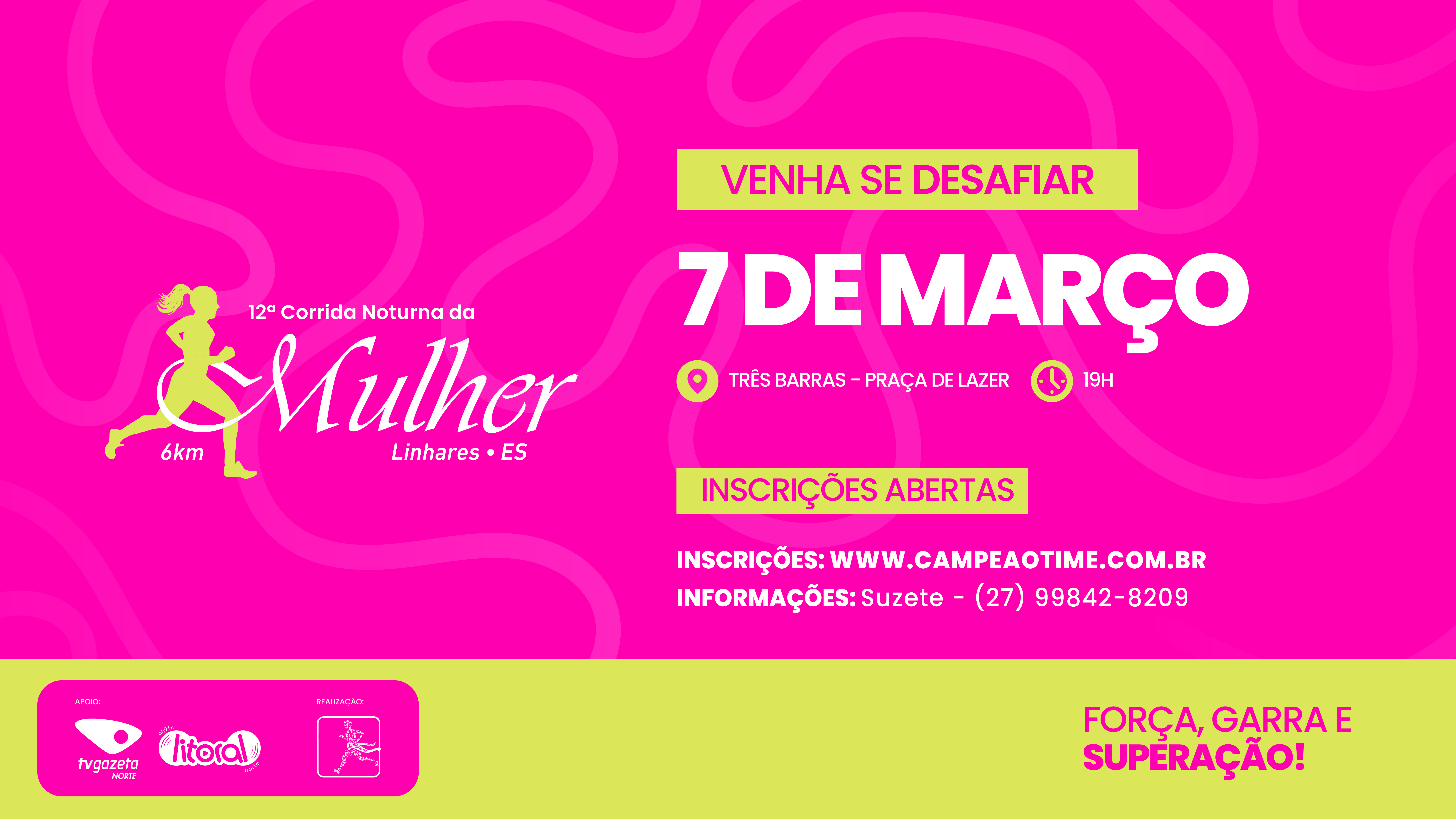 12ª CORRIDA NOTURNA DAS MULHERES