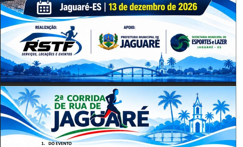 2ª CORRIDA DE RUA DE JAGUARÉ